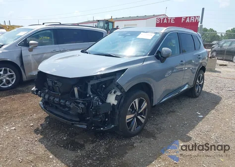 2022 Nissan Rogue Platinum Intelligent Awd from USA, damaged, VIN JN8BT3DD9NW276703